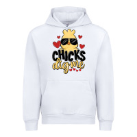 White chicks dig me Urban Hoodie - MaliasSmallBusiness