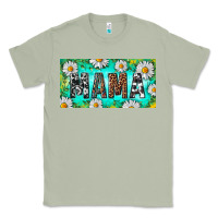 Matcha Turquoise and Daisy Mama Classic Tee - RanaPortraitStore