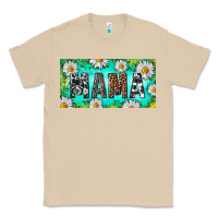 Mushroom Turquoise and Daisy Mama Classic Tee - RanaPortraitStore