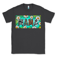 Smoke Turquoise and Daisy Mama Classic Tee - RanaPortraitStore