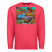Cardinal western  american truck sunflowers  mousepad Premium Sweatshirt - HRA Design Shop