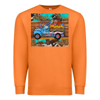 Carrot western  american truck sunflowers  mousepad Premium Sweatshirt - HRA Design Shop