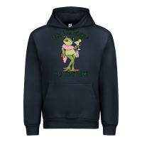 Navy i'm too much go find less boujee frog Urban Hoodie - MaliasSmallBusiness