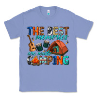 Colony Blue the best memories are made camping Classic Tee - texasbilliewilder