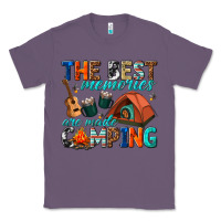Lavender the best memories are made camping Classic Tee - texasbilliewilder