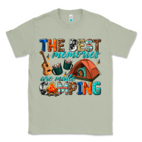 Matcha the best memories are made camping Classic Tee - texasbilliewilder