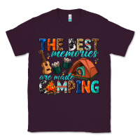 Plum the best memories are made camping Classic Tee - texasbilliewilder