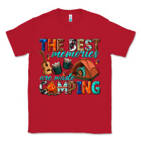 Red the best memories are made camping Classic Tee - texasbilliewilder