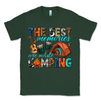 Sports Green the best memories are made camping Classic Tee - texasbilliewilder