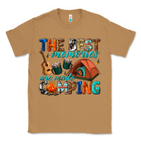 Toasted Coconut the best memories are made camping Classic Tee - texasbilliewilder