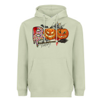 Matcha boo Heavyweight Hoodie - CowhideDigitalArt