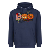 Navy boo Heavyweight Hoodie - CowhideDigitalArt