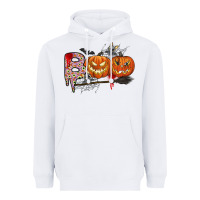 White boo Heavyweight Hoodie - CowhideDigitalArt