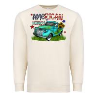 Sandshell american honey Premium Sweatshirt - CowhideDigitalArt