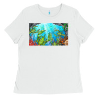 White lobster sippy cup Ladies Tee - BarkalooDesign