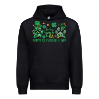 Black happy st.patrick's day Urban Hoodie - MaliasSmallBusiness