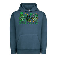 Pigment Midnight Navy happy st.patrick's day Urban Hoodie - MaliasSmallBusiness