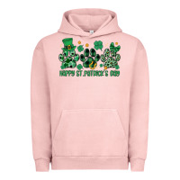 Pigment Salmon happy st.patrick's day Urban Hoodie - MaliasSmallBusiness
