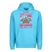 Ocean Blue as a taurus girl zodiac girls Premium Hoodie - Jasminsmagicworld