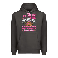 Smoke as a taurus girl zodiac girls Premium Hoodie - Jasminsmagicworld
