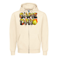 Sandshell game day softball leopard Zipper Hoodie - Zillion Design Studio