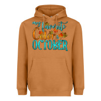 Meerkat my favorite color is october Heavyweight Hoodie - HRA Design Shop