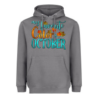 Storm my favorite color is october Heavyweight Hoodie - HRA Design Shop