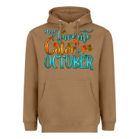 Toasted Coconut my favorite color is october Heavyweight Hoodie - HRA Design Shop