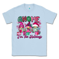 Dusty Blue gnome for the holidays Classic Tee - Zillion Design Studio