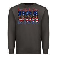 Smoke land of the free usa Premium Sweatshirt - RacoonDesign