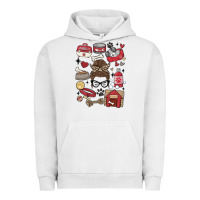 Pigment Lunar Rock can't talk right now i'm busy doing dog mom Urban Hoodie - MaliasSmallBusiness