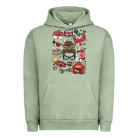 Pigment Oil Green can't talk right now i'm busy doing dog mom Urban Hoodie - MaliasSmallBusiness