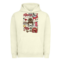Pigment Pistachio can't talk right now i'm busy doing dog mom Urban Hoodie - MaliasSmallBusiness