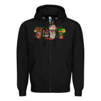 Black american football coffee cups Zipper Hoodie - texasbilliewilder