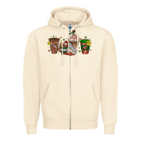 Sandshell american football coffee cups Zipper Hoodie - texasbilliewilder