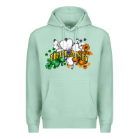 Seafoam ireland flag Premium Hoodie - NancyCooperArtShop