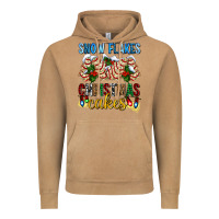 Snow Flakes Christmas Cakes Ado Vintage Hoodie | Teevron