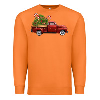 Carrot christmas trees truck Premium Sweatshirt - FaDigitalArtStudio