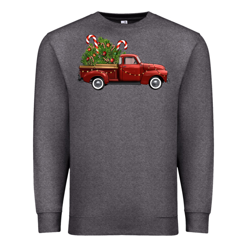 Christmas Trees Truck Premium Sweatshirt by FaDigitalArtStudio | Teevron