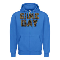 True Royal game day leopard Zipper Hoodie - Zillion Design Studio