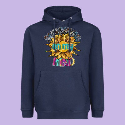 Sunshine On My Mind Heavyweight Hoodie Designed By Sublimationcraftshop