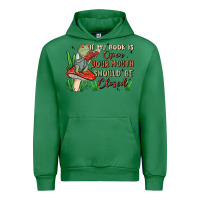 Emerald if my book is open your mouth should be closed malia Urban Hoodie - MaliasSmallBusiness