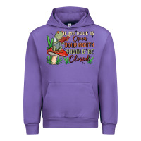 Tulip if my book is open your mouth should be closed malia Urban Hoodie - MaliasSmallBusiness