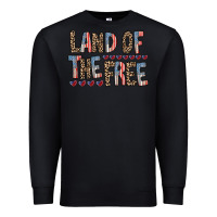 Black land of the free Premium Sweatshirt - RacoonDesign