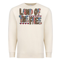 Sandshell land of the free Premium Sweatshirt - RacoonDesign