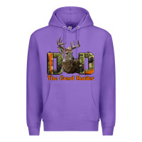 Purple Western Dad The Great Deer Hunter Premium Hoodie - LillyAllenDesigns