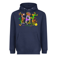 Navy fat tuesday Heavyweight Hoodie - FaDigitalArtStudio