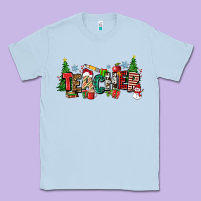 Classic Tee Christmas teacher