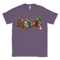 Lavender Christmas teacher Classic Tee - Zillion Design Studio
