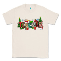 Natural Christmas teacher Classic Tee - Zillion Design Studio